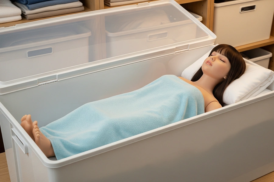 Lagerung in der Anfangszeit