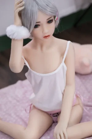 100cm Sexpuppen mit flacher Brust