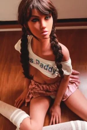 153cm schlanke Sexpuppen kleine Brüste