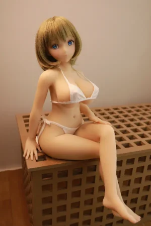 80cm Mini Sexpuppen mit rotem Haar