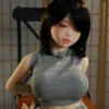 Voluminöse Asiatische Kompakte Mini Sexpuppen