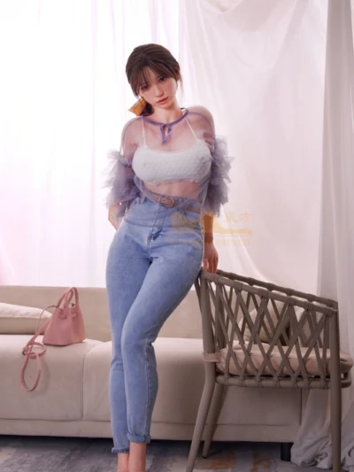 161cm Silikon Sexpuppen Asiatisch Großbusig Süß