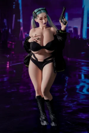 Cyberpunk Sexpuppen: Kurvige Futuristic Companion