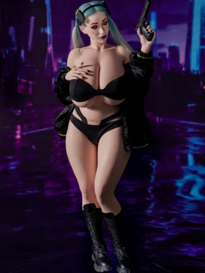 Cyberpunk Sexpuppen: Kurvige Futuristic Companion