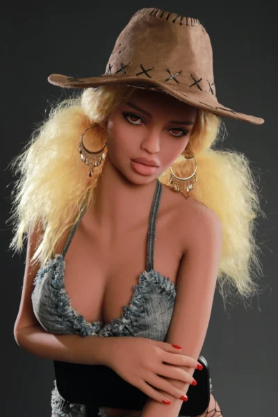 Blonde Gel Brust Latina Sexpuppen