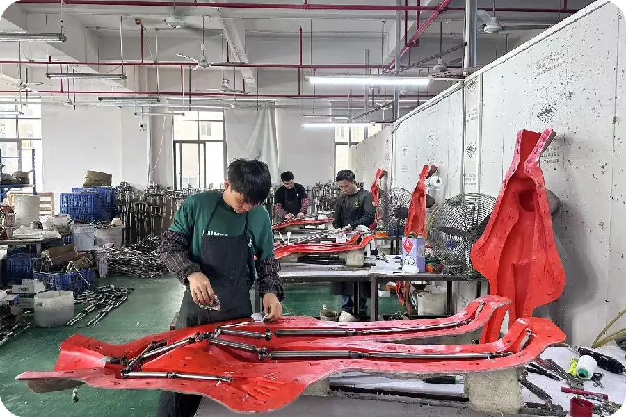 Sexpuppen Fabrikfotos