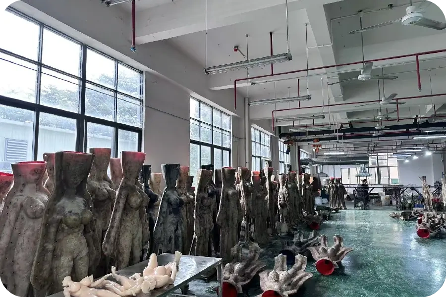 Sexpuppen Fabrikfotos