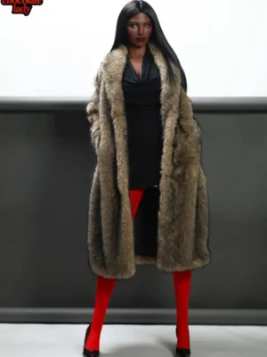 166cm Vollsilikon-Sexpuppe Naomi in Modell-Pose.
