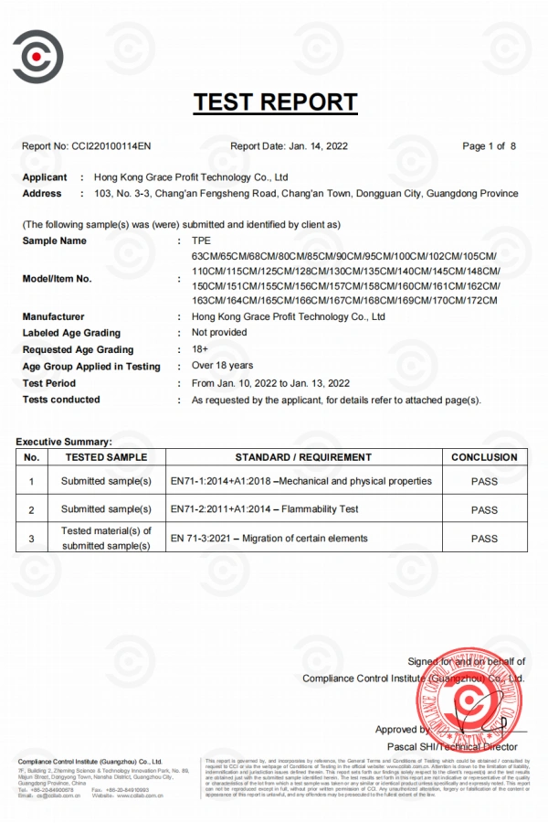 Home xlifedolls independent safety test report